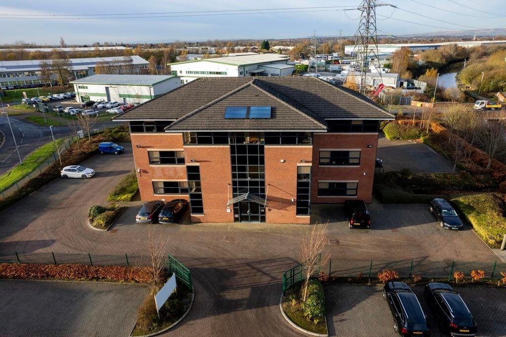 Aerial view of the LCE Academy building