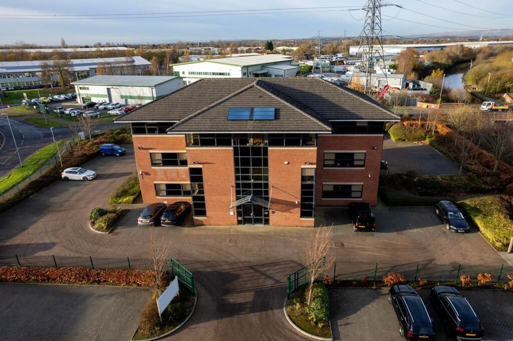 Aerial view of the LCE Academy building