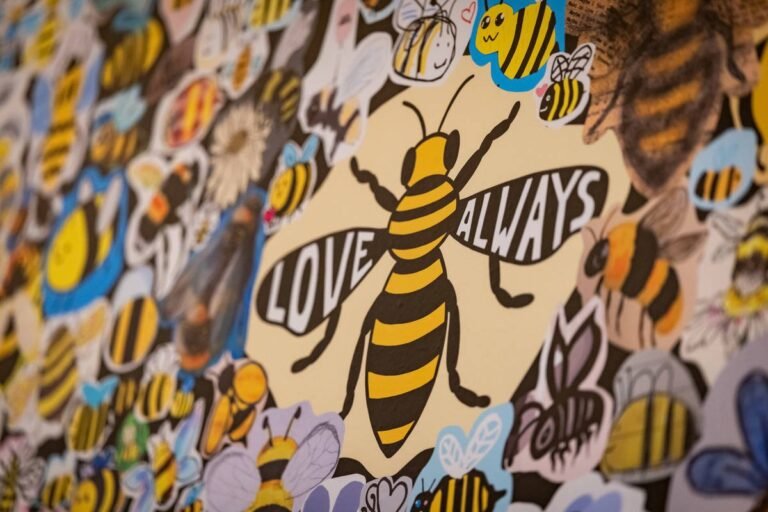 Manchester Bee Art work